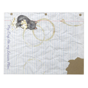 Mein Schipperke aß meinen Unterrichtsplan Notizblock