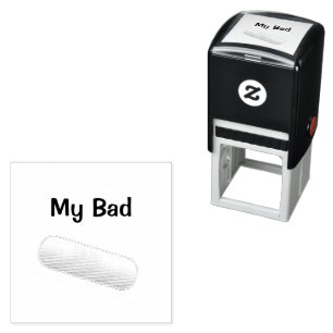 Mein schlechtes, anpassbares BandAid Permastempel