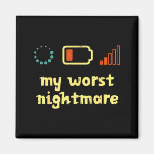 Mein schlechtestes niedriges WLAN-Signal Lustiger Magnet