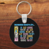 Mein Schlüsselanhänger zum Musikaltheater (Vorderseite)