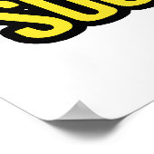 Mein Schnabel sind zum Kotzen Poster (Ecke)