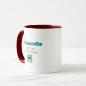 Mein Schnoodle ist alles das! Tasse (Vorderseite Links)