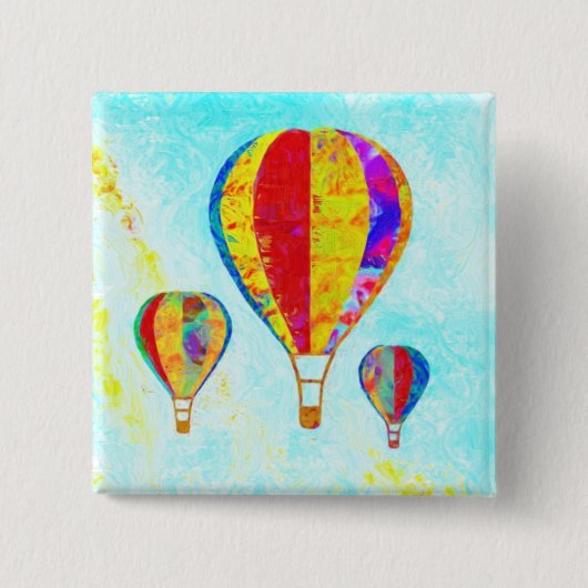 Mein schöner Ballonknopf Button (Vorderseite)