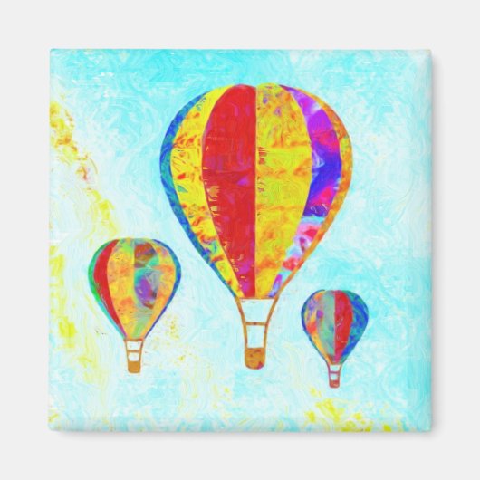 Mein schöner Balloons-Magnet Magnet (Vorne)