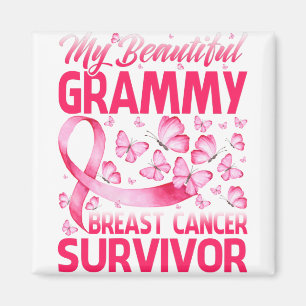 Mein schöner Grammy Brustkrebs Überlebender Magnet