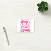 Mein schöner Mutterkrebs-Überlebender Post-it Klebezettel (Büro)