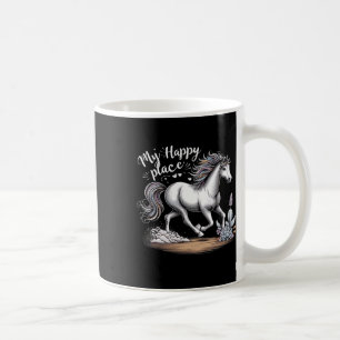 Mein schöner Platz Reiten Lover - Gönnt Pferdereit Kaffeetasse