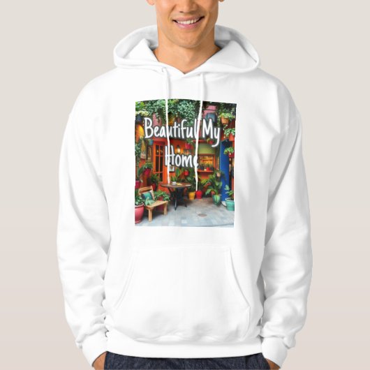 Mein schönes Zuhause Hoodie (Vorderseite)