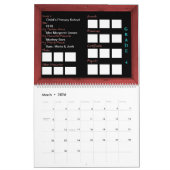 Mein Schuljahr-Gedächtnis-Buch Kalender (Mär 2026)