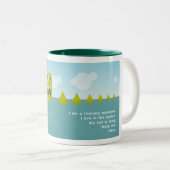 Mein Schwanz ist lang Zweifarbige Tasse (VorderseiteRechts)