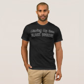 Mein schwarzes Geschäft T-Shirt (Vorne ganz)