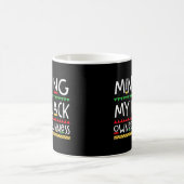 Mein schwarzes Unternehmen - Schwarzgeschichte Mon Kaffeetasse (Mittel)