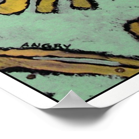 "MEIN SCHWEET ANODYNE" POSTER (Ecke)