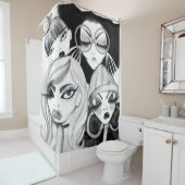 Mein Schwester-Wächter-Duschvorhang Duschvorhang (Beispiel)