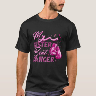 Mein Schwesterkrebs-Brustkrebs-Sensibilisierungskn T-Shirt