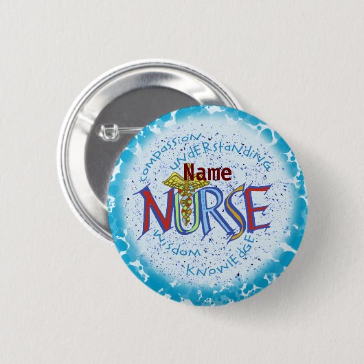 Mein Schwesternmotto Button (Vorne & Hinten)