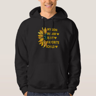 Mein Schwiegersohn ist mein Lieblingskind Familien Hoodie