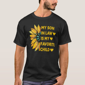 Mein Schwiegersohn ist mein Lieblingskind Familien T-Shirt