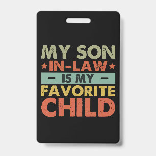 Mein Schwiegersohn ist mein Lieblingskind Family G Ausweis