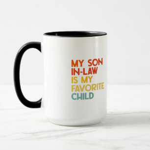 Mein Schwiegersohn ist mein Lieblingskind, Schwieg Tasse