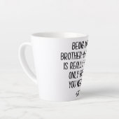 Mein Schwiegersohn ist wirklich das einzige Gesche Milchtasse (Linke Ecke)