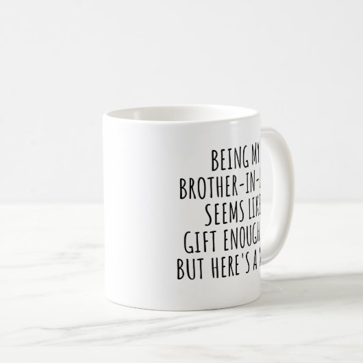 Mein Schwiegervater zu sein scheint wie Geschenk g Kaffeetasse (VorderseiteRechts)