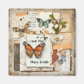 Mein Scrapbook  Magnet (Vorne)