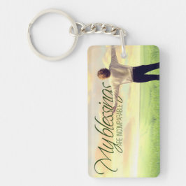 "Mein Segen" Motivation Affirmation Schlüsselanhänger