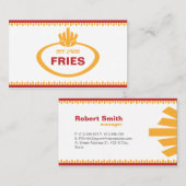 Mein Selbst brät Visitenkarte (Vorne/Hinten)