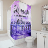 Mein Selbst ist nicht von anderen bestimmt Duschvorhang (Beispiel)