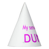 Mein Senator ist ein Klassenletzt-Hut Partyhütchen (Links)