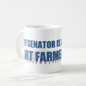 Mein Senator ist eine Tasse für den direkten Bauer (Vorderseite Links)