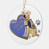 Mein Service-Hund eine spezielle Art Keramikornament (Links)