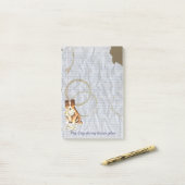 Mein Sheltie aß meinen Unterrichtsplan Post-it Klebezettel (Auf Schreibtisch)