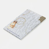 Mein Sheltie aß meinen Unterrichtsplan Post-it Klebezettel (angewinkelt)