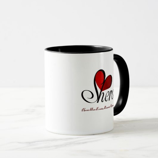 Mein Shero Kaffee Tasse (VorderseiteRechts)