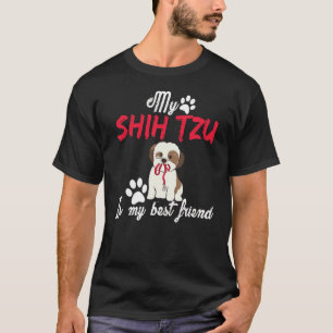 Mein Shih tzu ist meine bester Freund-lustigen T-Shirt