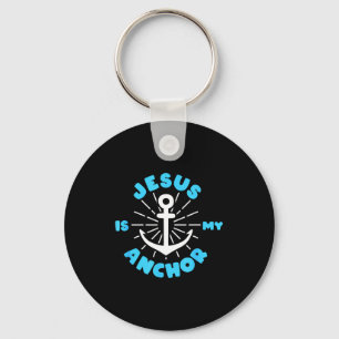 Mein Shirt Jesus Christus Anker Hebräer 6 Schlüsselanhänger