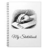 Mein Sketchbook Notizblock (Vorderseite)