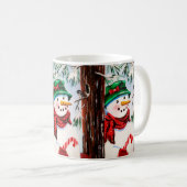 Mein Snowman Friends Cup Kaffeetasse (VorderseiteRechts)