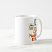 Mein Sohn im Jura ist mein Lieblingskind Kaffeetasse (VorderseiteRechts)