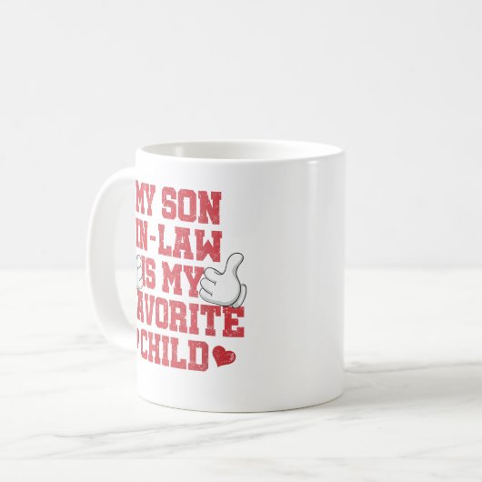 Mein Sohn im Jura ist mein liebster Kinderrückkehr Kaffeetasse (Vorderseite Links)