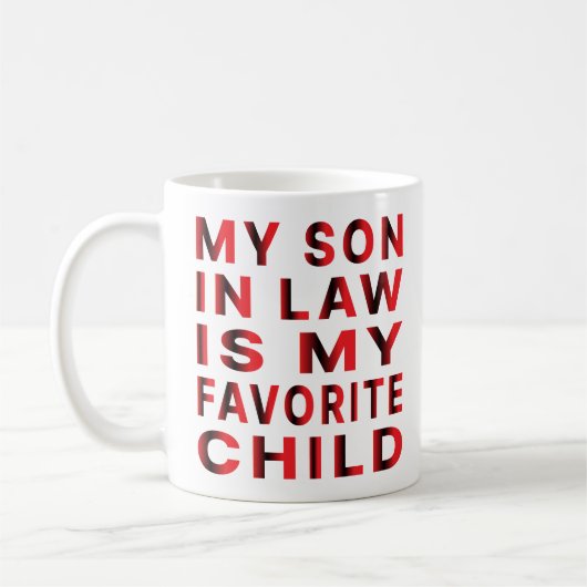 Mein Sohn im Jura ist mein liebstes Kind Kaffeetasse (Links)