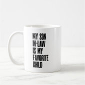 Mein Sohn im Jura ist mein liebstes Kind Kaffeetasse (Links)