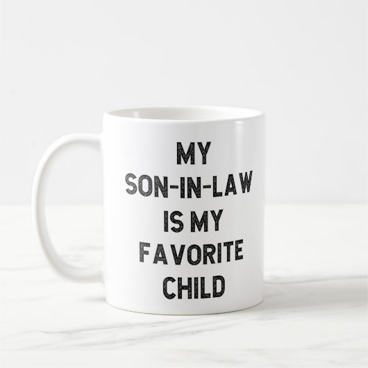 Mein Sohn im Jura ist mein liebstes Kind Kaffeetasse (Links)