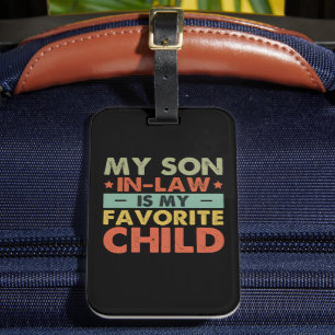 Mein Sohn im Jura ist meine Lieblingsfamilie für d Gepäckanhänger