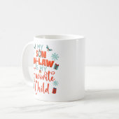 Mein Sohn im Jura ist meine Lieblingsfamilie für d Kaffeetasse (Vorderseite Links)