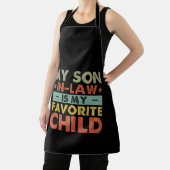 Mein Sohn im Jura ist meine Lieblingsfamilie Schürze (InSitu)