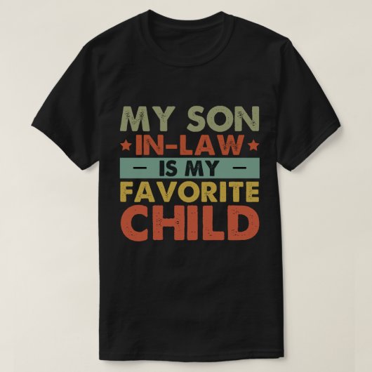 Mein Sohn im Jura ist meine Lieblingsfamilie T-Shirt (Design vorne)