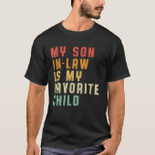 Mein Sohn im Jurastudium ist meine Lieblingsfamili T-Shirt (Vorderseite)